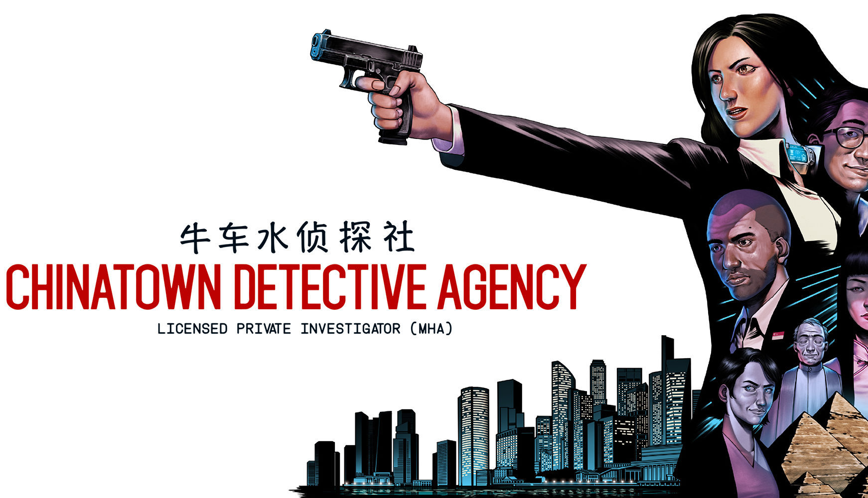 Chinatown Detective Agency Game Localization French français localization alexis barroso